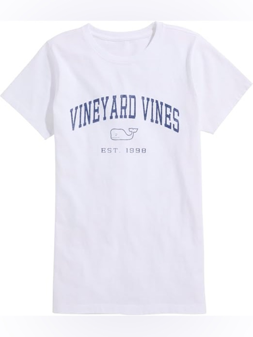 Vineyard Vines graphic light blue wording  T-shirt